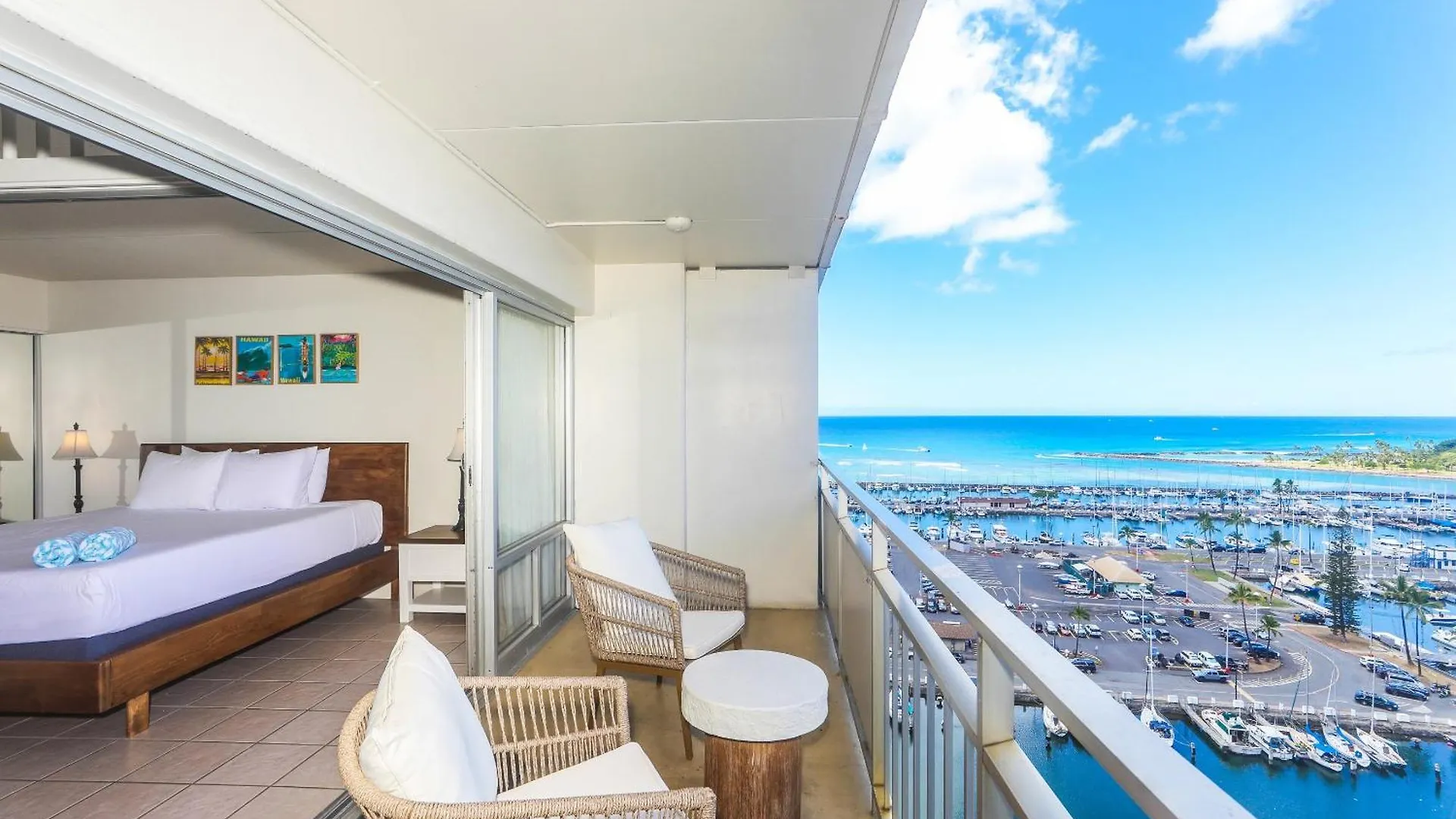 Ilikai Tower 1533 Yacht Harbor View 1Br Apartment Honolulu