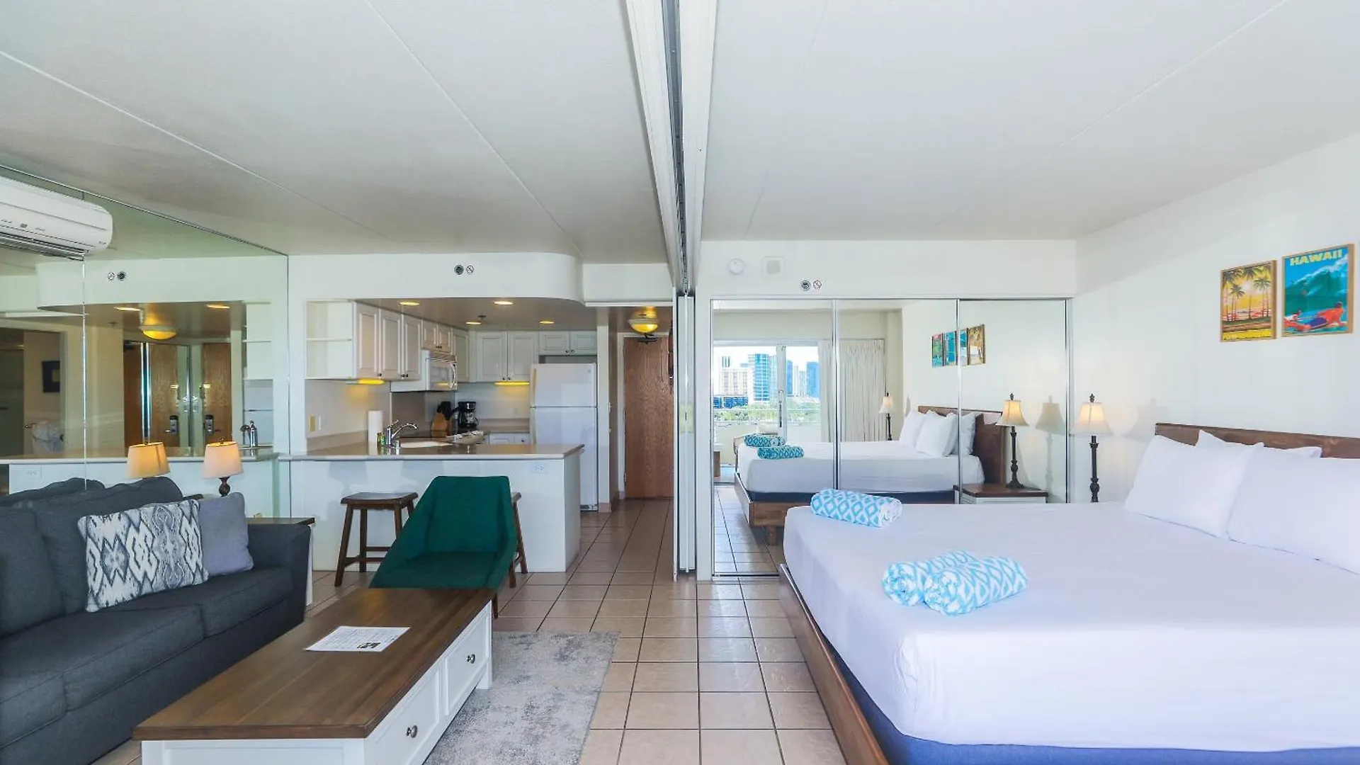 Apartmán Ilikai Tower 1533 Yacht Harbor View 1Br Honolulu 0*,  USA